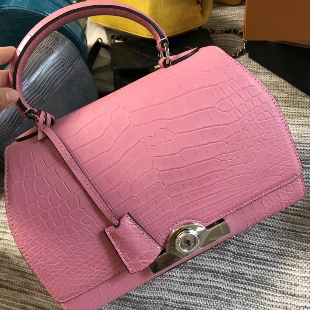 Real croc skin purse from Moynat.
